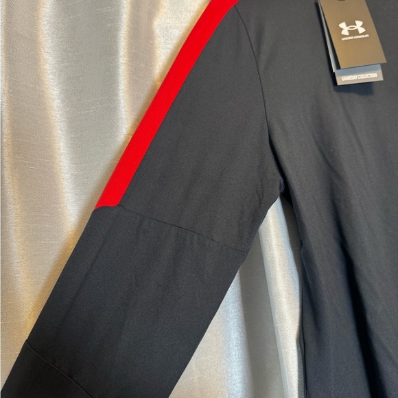 Under Armour Black and Red Maryland Terrapins‎ Long Sleeve Tee size Medium NWT - Picture 5 of 6